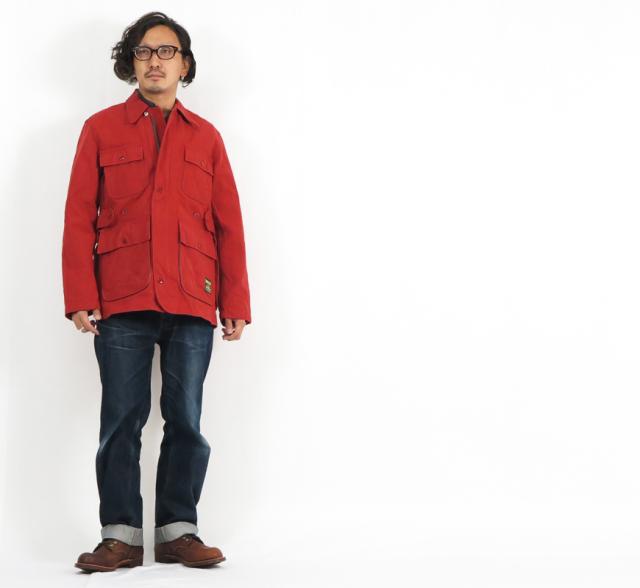 ALASKA SLEEPING BAG コットンジャンバス ジャケット 「VIKING」 SUGAR CANE AS15006