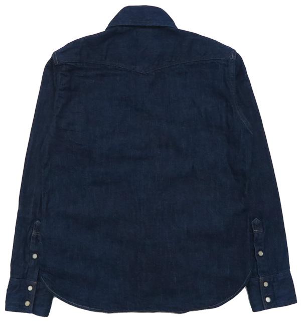 デラックスウェア DELUXEWARE 長袖 10oz デニム ウエスタンシャツ 7600