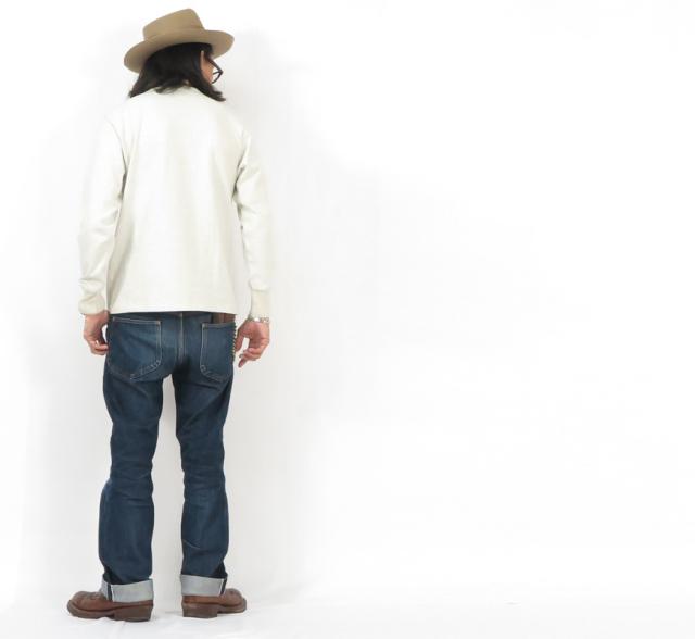 GLAD HAND グラッドハンド 長袖 Tシャツ クルーネック U.S.Aコットン Royal Class シリーズ