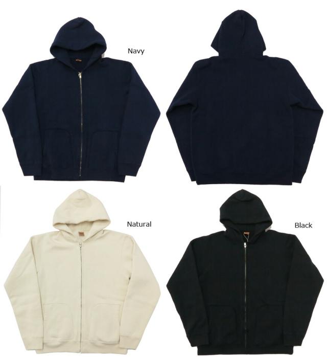 デラックスウェア DELUXEWARE フード フルジップ パーカー ユニオンスペシャル LPZ-P