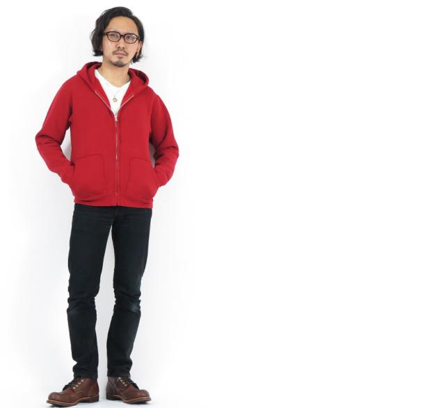 デラックスウェア DELUXEWARE フード フルジップ パーカー ユニオンスペシャル LPZ-P