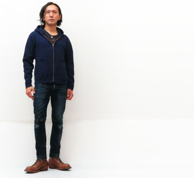 デラックスウェア DELUXEWARE フード フルジップ パーカー ユニオンスペシャル LPZ-P