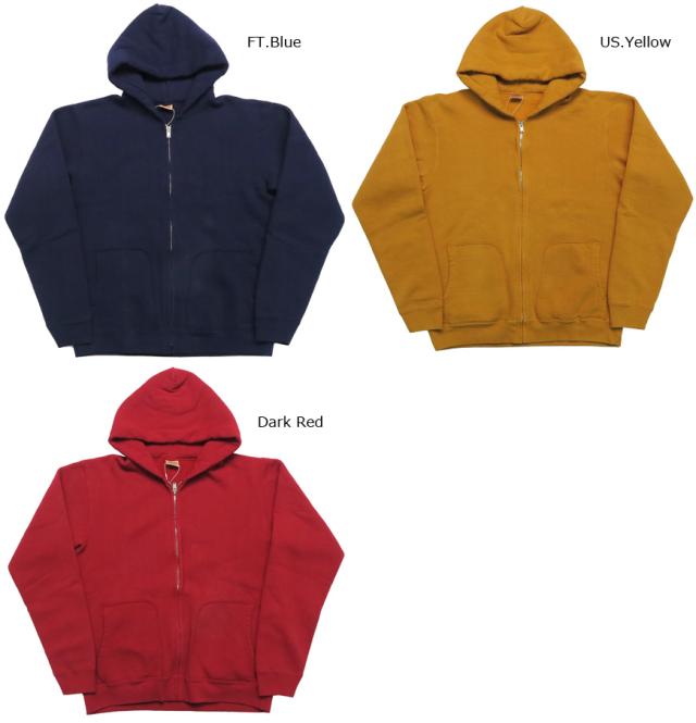 デラックスウェア DELUXEWARE フード フルジップ パーカー ユニオンスペシャル LPZ-P