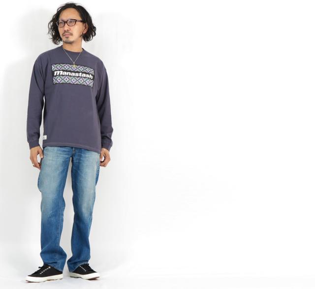 リサイクルコットン長袖Tシャツ KALEIDOSCOPE 7123045