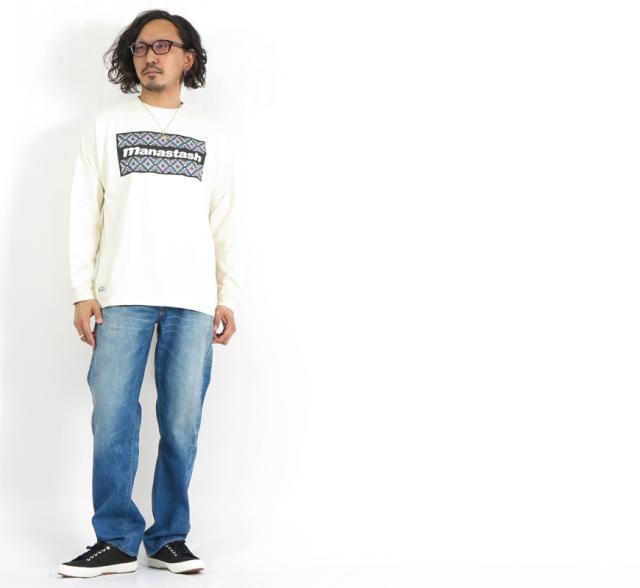 リサイクルコットン長袖Tシャツ KALEIDOSCOPE 7123045