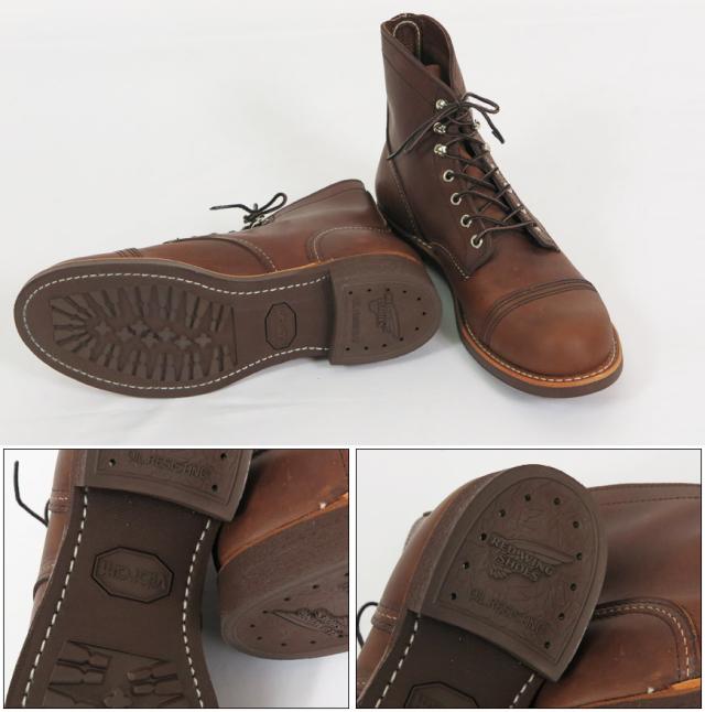 REDWING Iron Range Boots Amber Harness No.8111