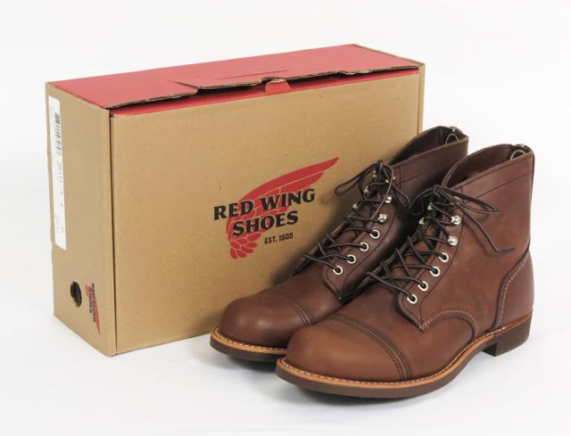 REDWING Iron Range Boots Amber Harness No.8111