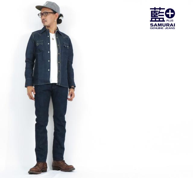 SAMURAI JEANS 新・511モデル 18oz藍+サムライコットンセルビッチデニム スリムテーパード ジーンズ S511AX