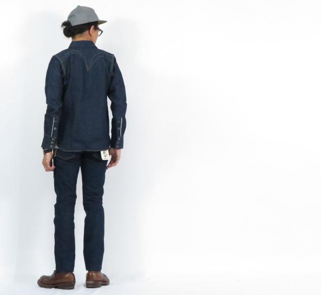 SAMURAI JEANS 新・511モデル 18oz藍+サムライコットンセルビッチデニム スリムテーパード ジーンズ S511AX