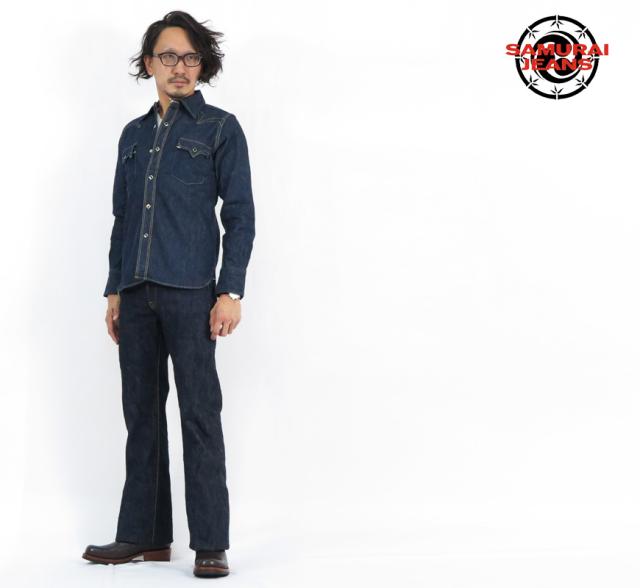 SAMURAI JEANS S512BC 9oz刀耳セルビッチデニム スリムブーツカット ジーンズ