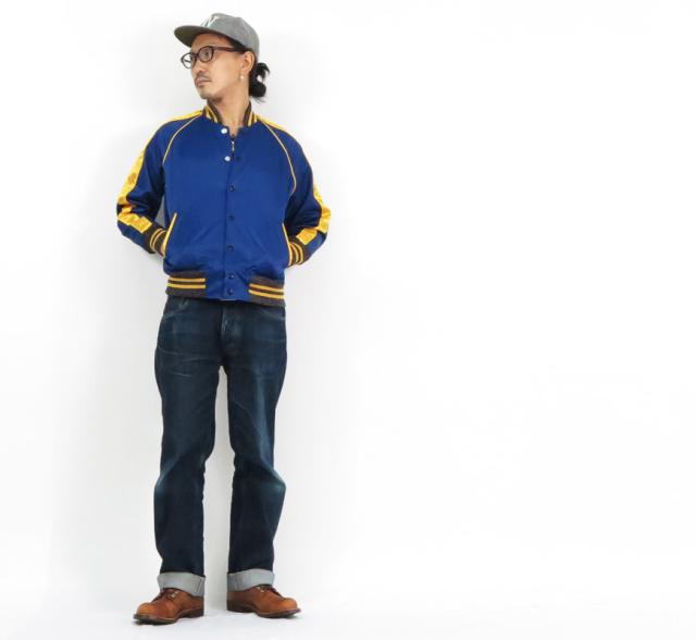 シュガーケーン SUGAR CANE 6oz レーヨンコットンサテンジャケット The PODIUM SC14980