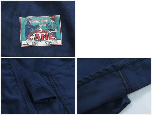 HEAD LIGHT × FICTION ROMANCE 9.5oz モールスキン ダイヤモンドバック オーバーオール ツナギ SUGAR CANE シュガーケーン SC42256