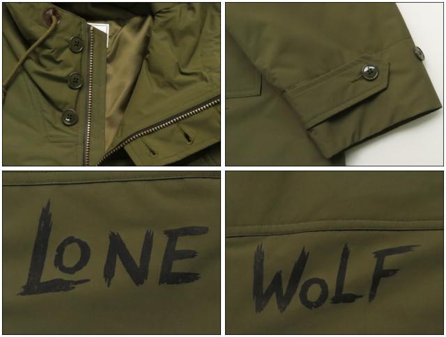 WEIRDO ウィアード モディファイド M43 アウターシェルジャケット LONE WOLF GLAD HAND グラッドハンド