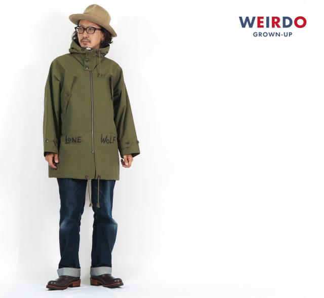 WEIRDO ウィアード モディファイド M43 アウターシェルジャケット LONE WOLF GLAD HAND グラッドハンド