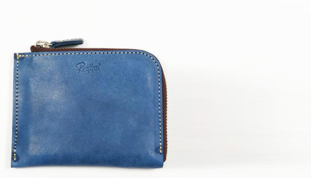 レッドムーン イタリアンレザー アラスカ Lジップスリムショートウォレット AL-SSW