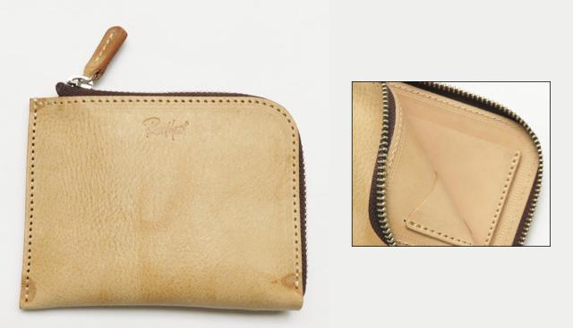 レッドムーン イタリアンレザー アラスカ Lジップスリムショートウォレット AL-SSW