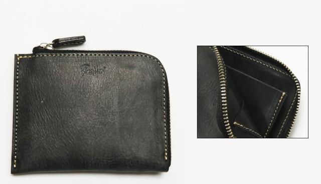レッドムーン イタリアンレザー アラスカ Lジップスリムショートウォレット AL-SSW