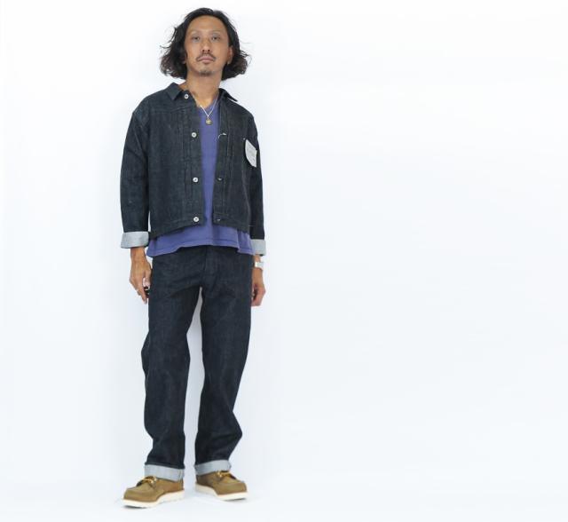 バズリクソンズ BUZZ RICKSON'S 13.6oz ブラック デニム ジーンズ 第2次世界大戦モデル William Gibson ウィリアムギブソン ワンウォッシュ BR43042 【2024-25年春夏コレクション】