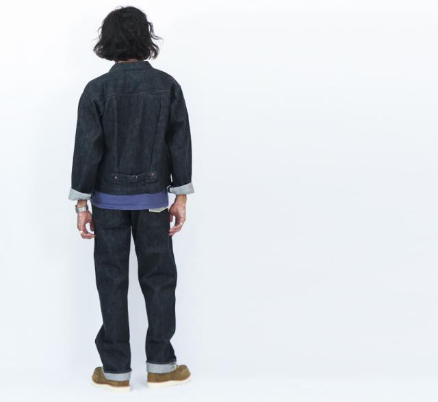 バズリクソンズ BUZZ RICKSON'S 13.6oz ブラック デニム ジーンズ 第2次世界大戦モデル William Gibson ウィリアムギブソン ワンウォッシュ BR43042 【2024-25年春夏コレクション】