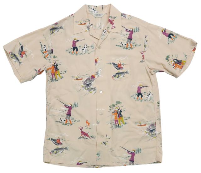 ORGUEIL オルゲイユ レーヨン ハワイアンシャツ OR-5075