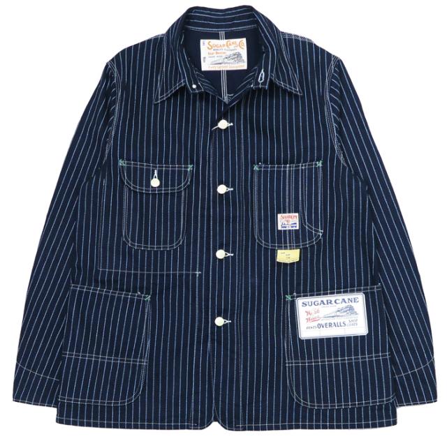 SUGAR CANE シュガーケーン 9oz ウォバッシュストライプ ワークコート SC15658