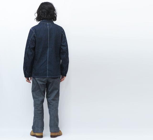 SUGAR CANE シュガーケーン 9oz ウォバッシュストライプ ワークコート SC15658