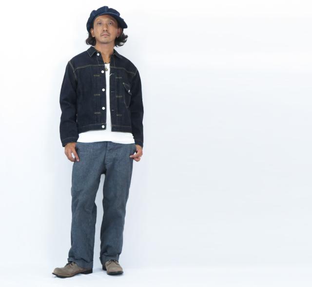 ダルチザン ステュディオ・ダ・ルチザン STUDIO D'ARTISAN 15oz 右綾デニム ジャケット 1stタイプ 100番台デニム SD-411