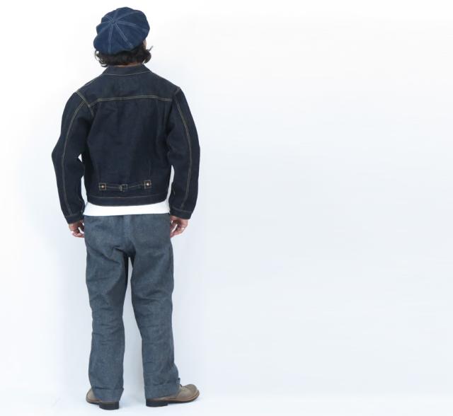 ダルチザン ステュディオ・ダ・ルチザン STUDIO D'ARTISAN 15oz 右綾デニム ジャケット 1stタイプ 100番台デニム SD-411