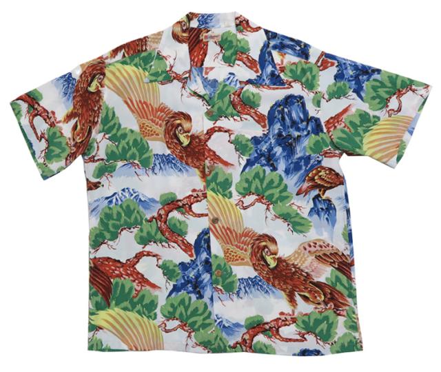 サンサーフ SUN SURF 半袖 レーヨン壁縮緬 ハワイアンシャツ 「 EAGLE」 POLYNESIAN SPORTSWEAR アロハシャツ SS38807 サンサーフ SUN SURF 半袖 レーヨン壁縮緬 ハワイアンシャツ 「ISLAND