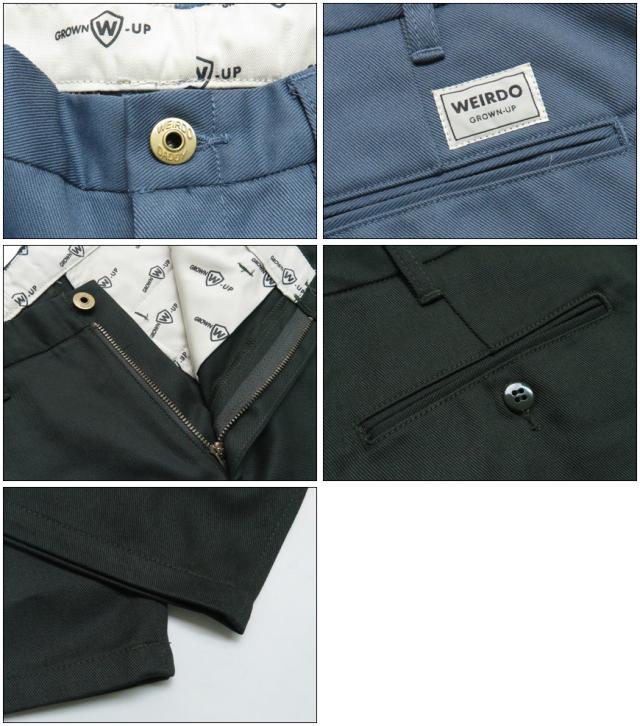 WEIRDO ウィアード T/Cクロス ワークパンツ WRD SUPPLY WRD-22-SS-05 GLAD HAND グラッドハンド