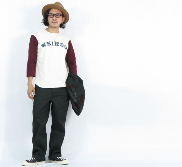 WEIRDO ウィアード T/Cクロス ワークパンツ WRD SUPPLY WRD-22-SS-05 GLAD HAND グラッドハンド