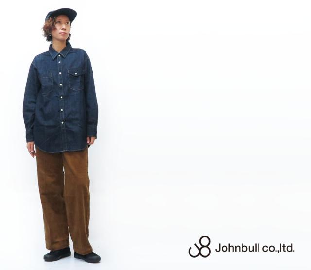 JOHNBULL ジョンブル レディース アシンメトリー ウエスタン シャツ