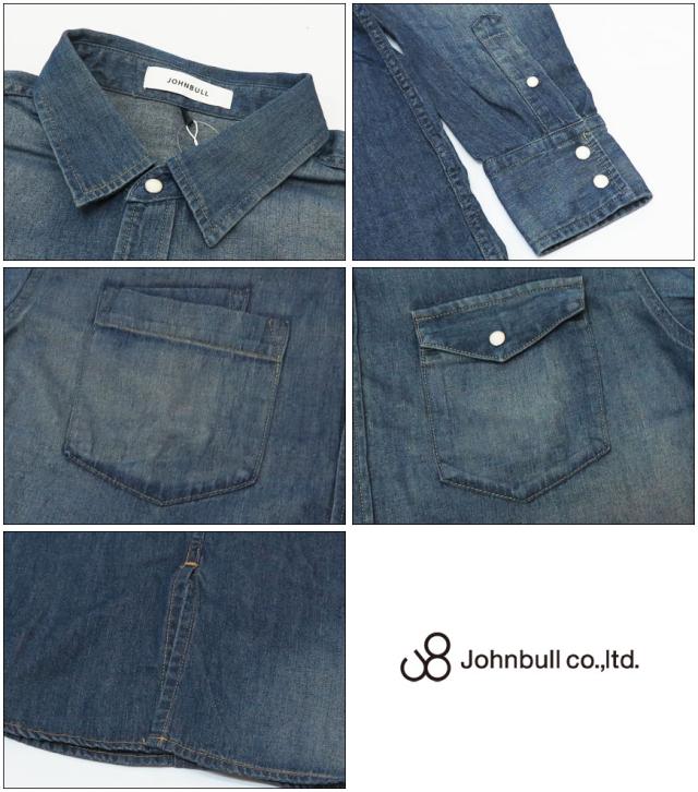 JOHNBULL デニム M-65 モッズコート ミリタリー 12533