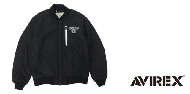 AVIREX アビレックス 長袖 サーモナイロン スタジアム ジャケット