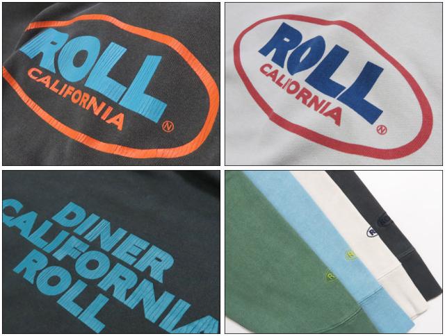 バーンズ BARNS 長袖 プルオーバー スウェット パーカー アスレチック プリントフーディー  "ROLL" ピグメント染め 裏起毛 BR-25466【2025年秋冬新作】