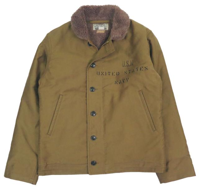 バズリクソンズ Buzz Rickson's デッキジャケット N-1 ステンシルプリント "MIDWAY" NAVAL CLOTHING  DEMOTEX-ED BR15766 【2025年秋冬新作】