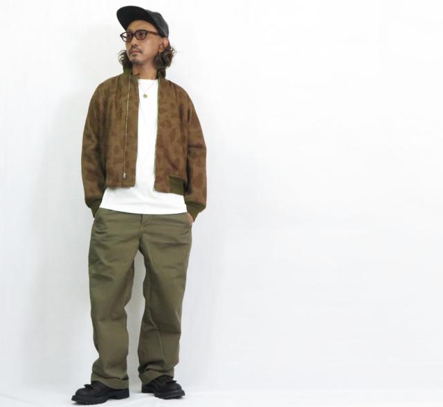 Buzz Rickson's BR15768 / AVIATION ASSOCIATES TANKERS CAMOUFLAGE OVER DYE