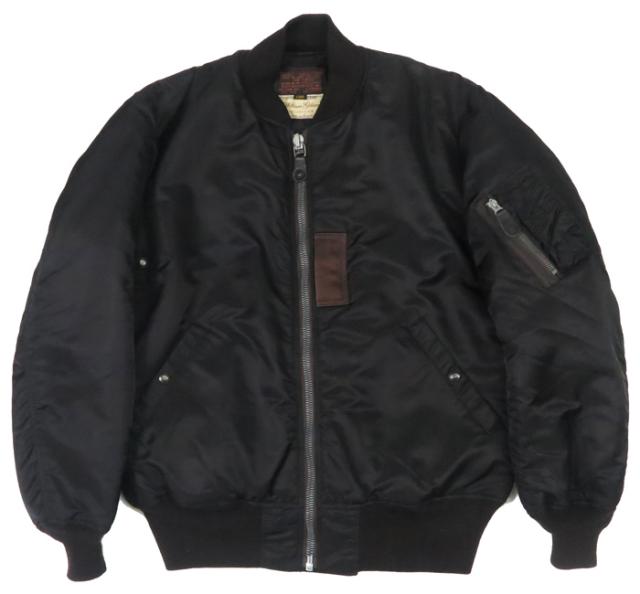 Buzz Rickson's フライトジャケット BLACK MA-1 1st Moderl Albert Turner ロング丈 William Gibson BR15772