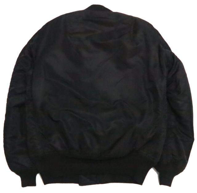 Buzz Rickson's フライトジャケット BLACK MA-1 1st Moderl Albert Turner ロング丈 William Gibson BR15772