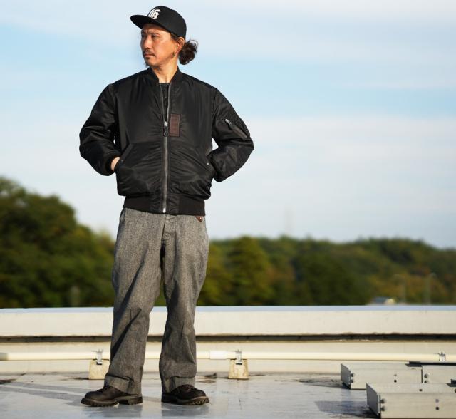 Buzz Rickson's フライトジャケット BLACK MA-1 1st Moderl Albert Turner ロング丈 William Gibson BR15772