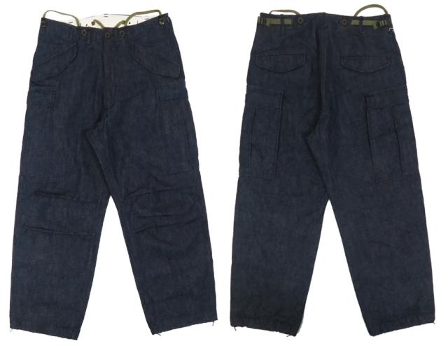 バズリクソンズ Buzz Rickson's M-1951 DENIM TROUSERS SHELL .FIELD.SHORT LENGTH シェルトラウザーズ BR42586