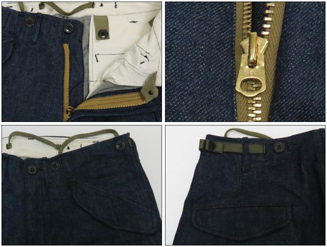 バズリクソンズ Buzz Rickson's M-1951 DENIM TROUSERS SHELL .FIELD.SHORT LENGTH シェルトラウザーズ BR42586