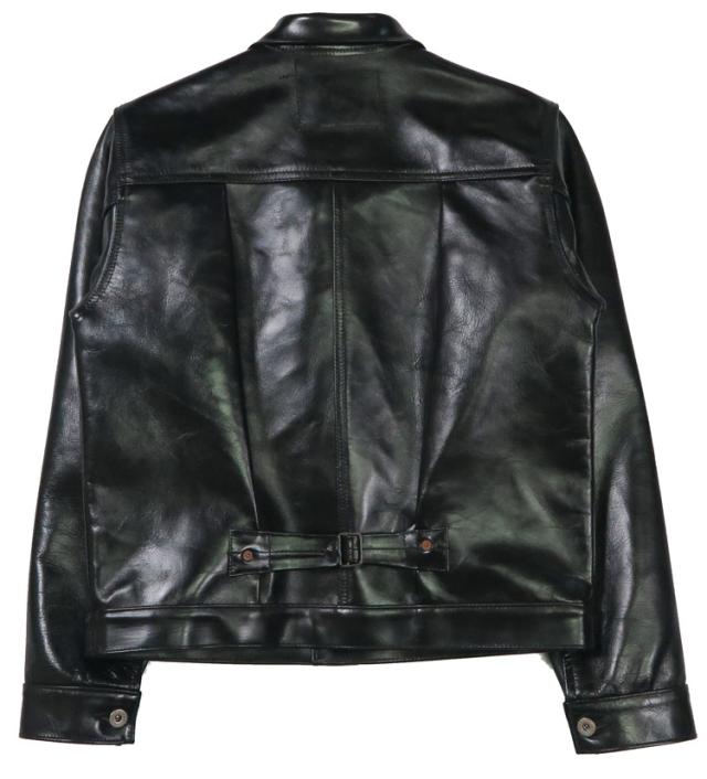 Buzz Rickson's バズリクソンズ ブラック ホースハイド レザー ジャケット BR80665 WILLIAM GIBSON