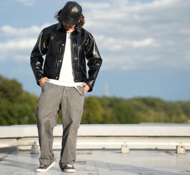 Buzz Rickson's バズリクソンズ ブラック ホースハイド レザー ジャケット BR80665 WILLIAM GIBSON