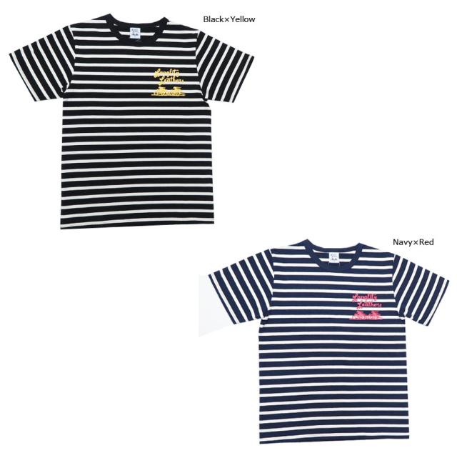 ラングリッツレザーズ Langlitz Leathers 半袖Tシャツ ロゴプリント LL282