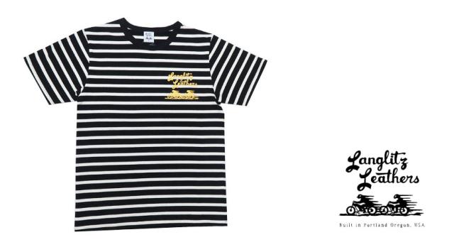 ラングリッツレザーズ Langlitz Leathers 半袖Tシャツ ロゴプリント LL282