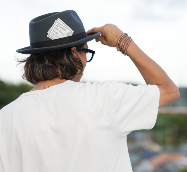 J.J. WILLIAMS By Mr.FATMAN ミスターファットマン ウールフェルトハット LEADBOY 6253005