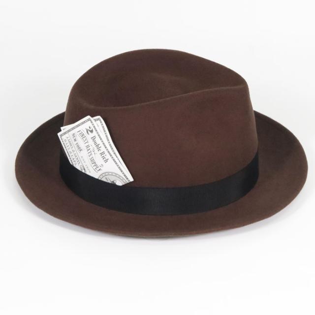 J.J. WILLIAMS By Mr.FATMAN ミスターファットマン ウールフェルトハット LEADBOY 6253005