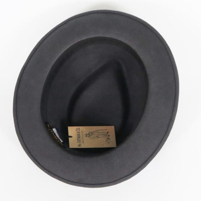 J.J. WILLIAMS By Mr.FATMAN ミスターファットマン ウールフェルトハット LEADBOY 6253005
