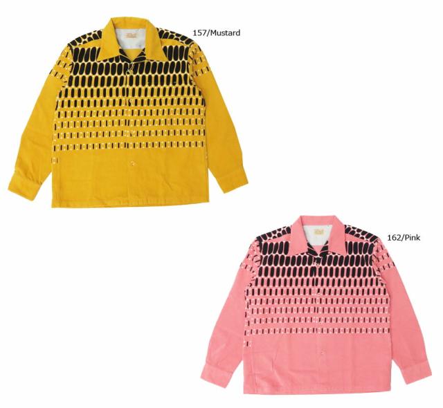 Style Eyes スタイルアイズ 長袖 ヒョウ柄 ベロア オープンカラーシャツ SE28245